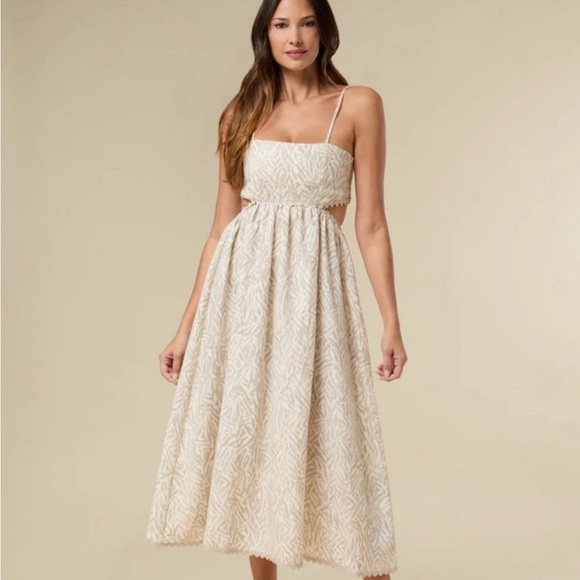 RACHEL PARCELL Midi Dress - Picture 1 of 5